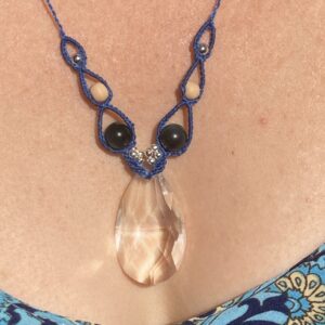 Bijoux soins goutte - Obsidienne Œil céleste