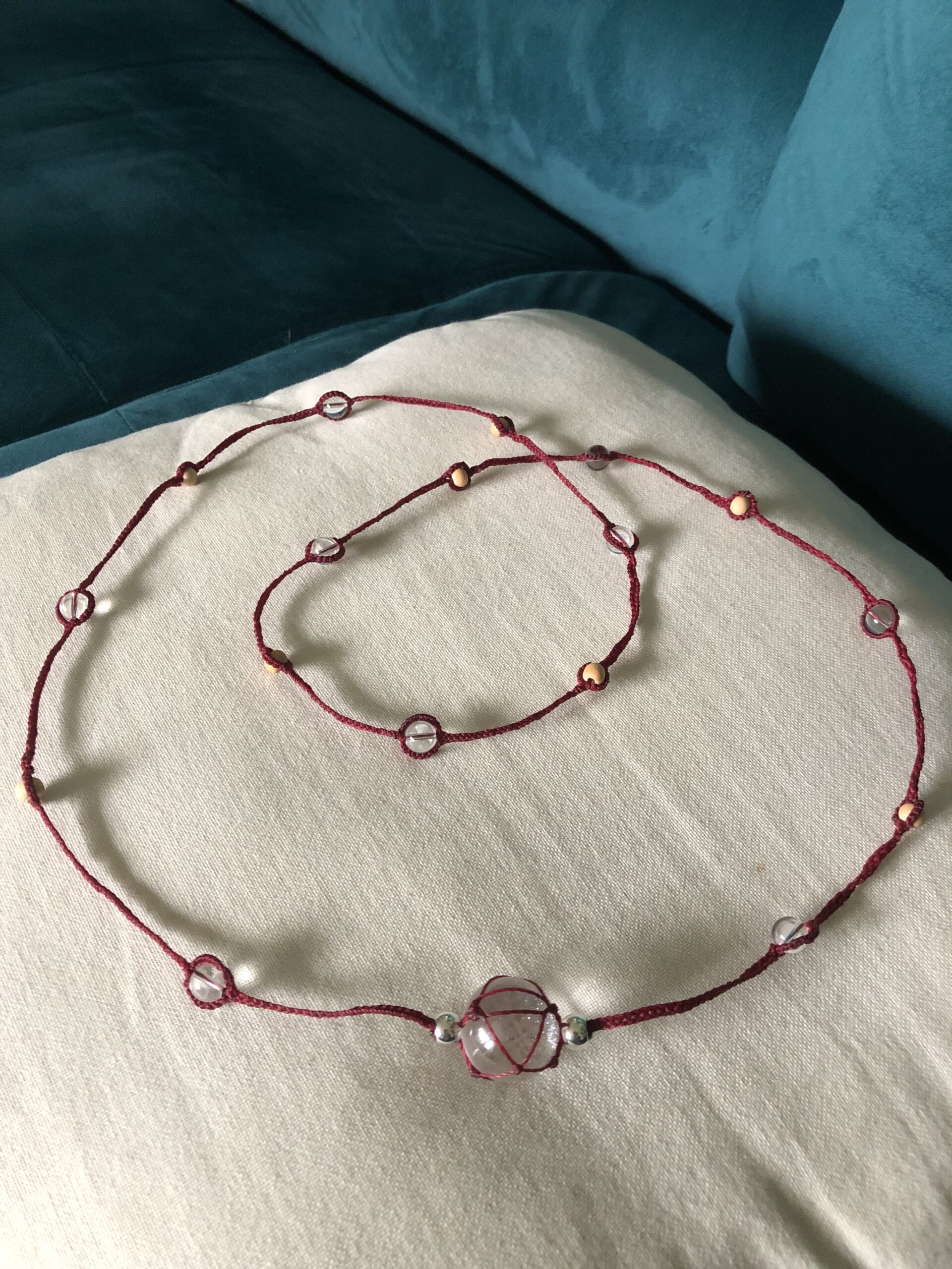 Bijoux soins sphère grand collier – Image 2
