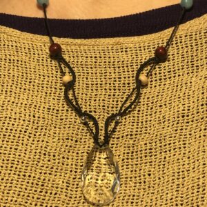 Bijoux soins goutte et Amazonite 2 perles