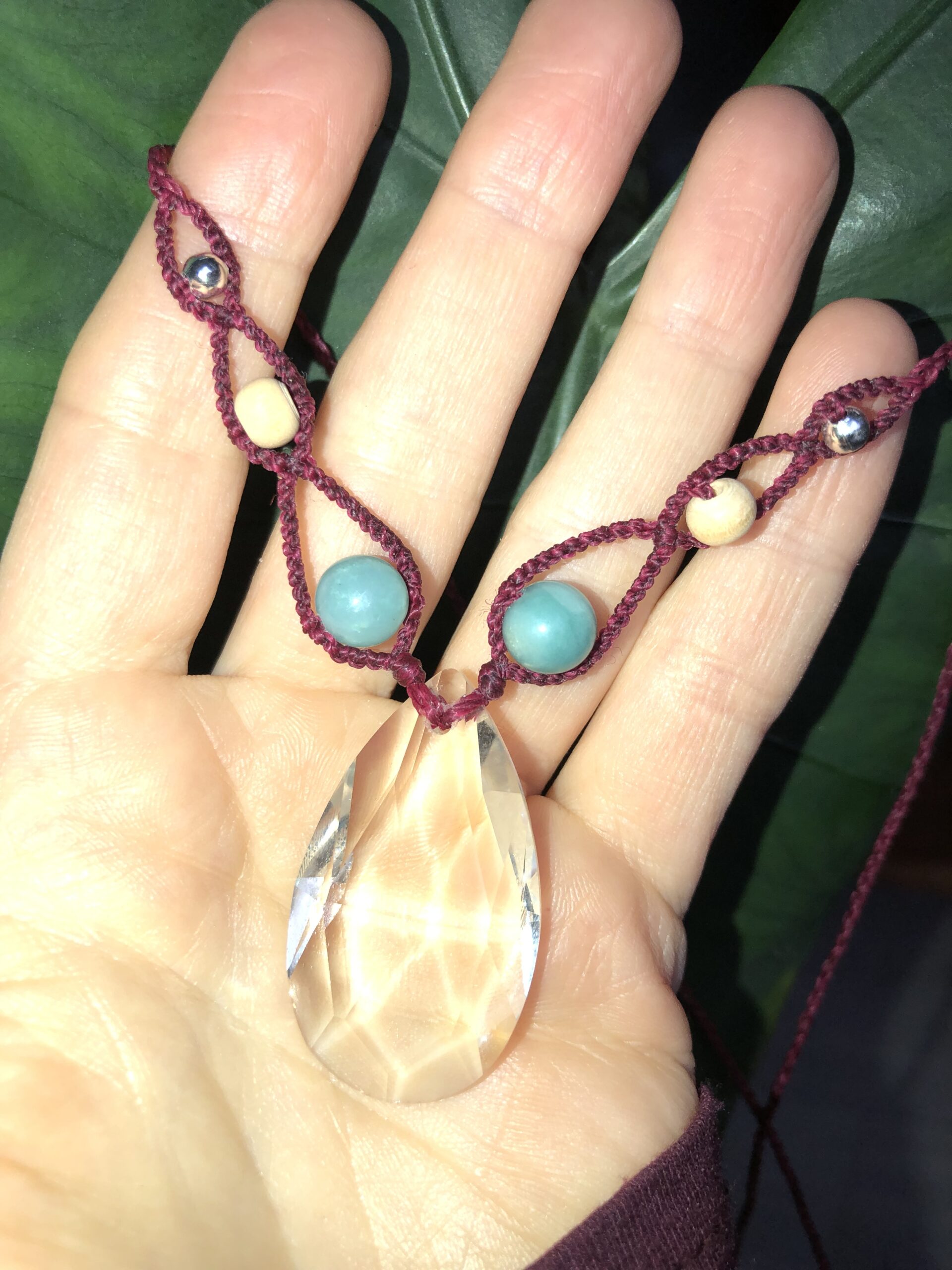 Bijoux soins goutte et Amazonite 2 perles – Image 2