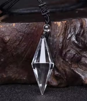Collier double pointes